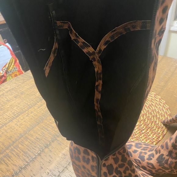 Leopard print boots - Picture 6 of 9